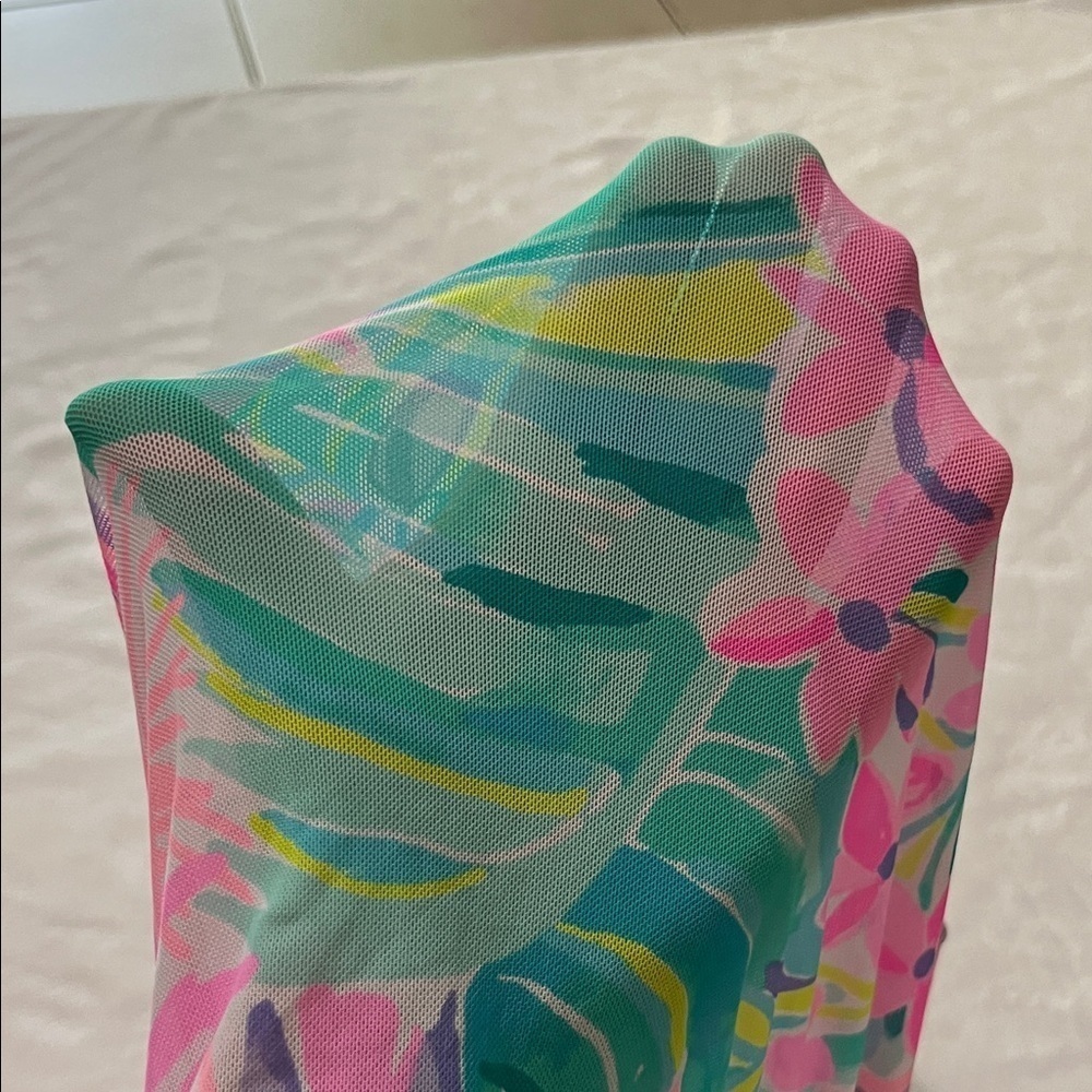 Lilly Pulitzer Pink Floral Maxi Dress - Picture 10 of 12